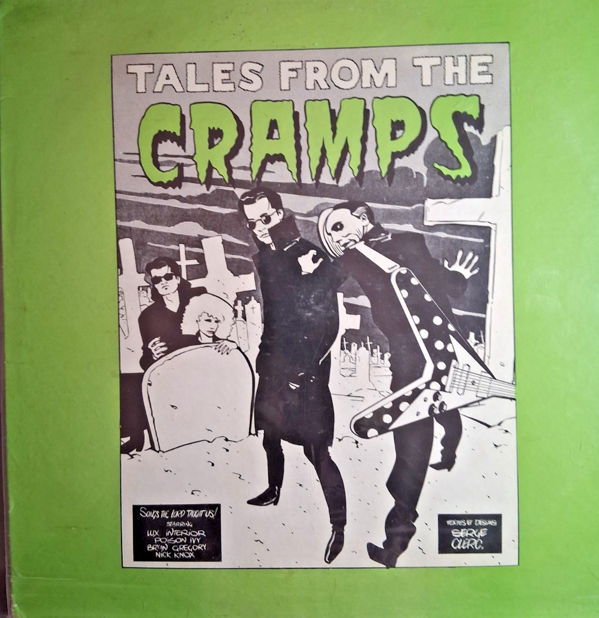 The Cramps Tales From The Cramps Vol 1 Up From The Garage LP Cave 001 Unofficial