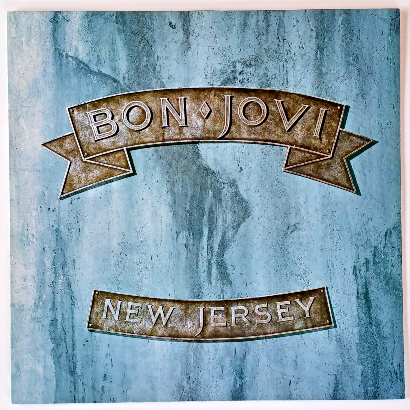 BON JOVI - NEW JERSEY - LP 1988 ORIGINAL PRESSING 836 345-1 1Y 2Y EXCELLENT