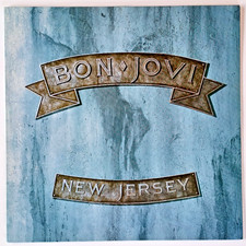 BON JOVI - NEW JERSEY - LP 1988 ORIGINAL PRESSING 836 345-1 1Y 2Y EXCELLENT picture