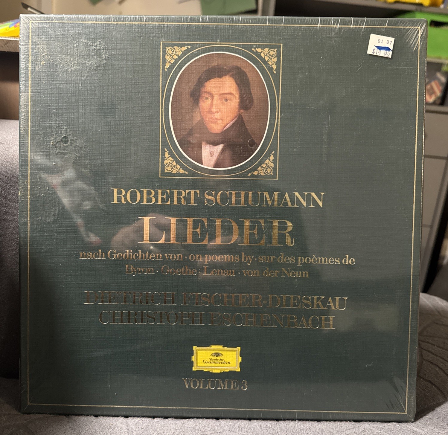 Robert Schumann Lieder Volume 3 - Nach Gedichten Von SEALED Box Set LP Vinyl