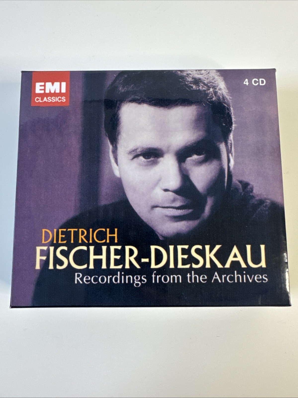 Dietrich Fischer-Dieskau: Recordings from the Archives (4 CDs, 2010, EMI)