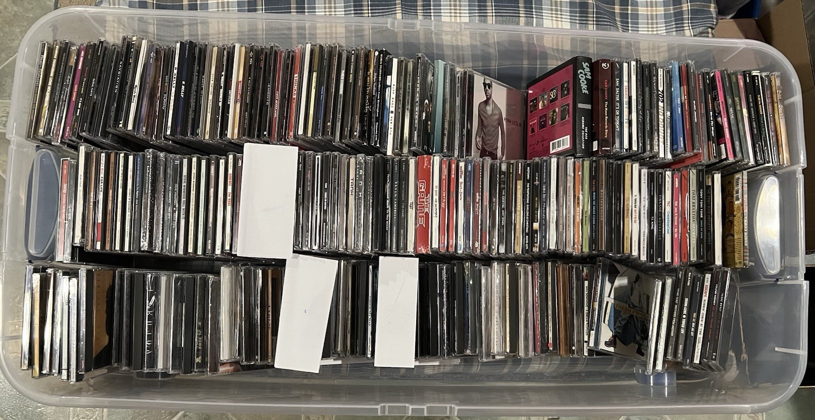 2Pac R. Kelly Tank The Game T.I. Tupac Usher Whitney Houston Rap R&B CD Lot
