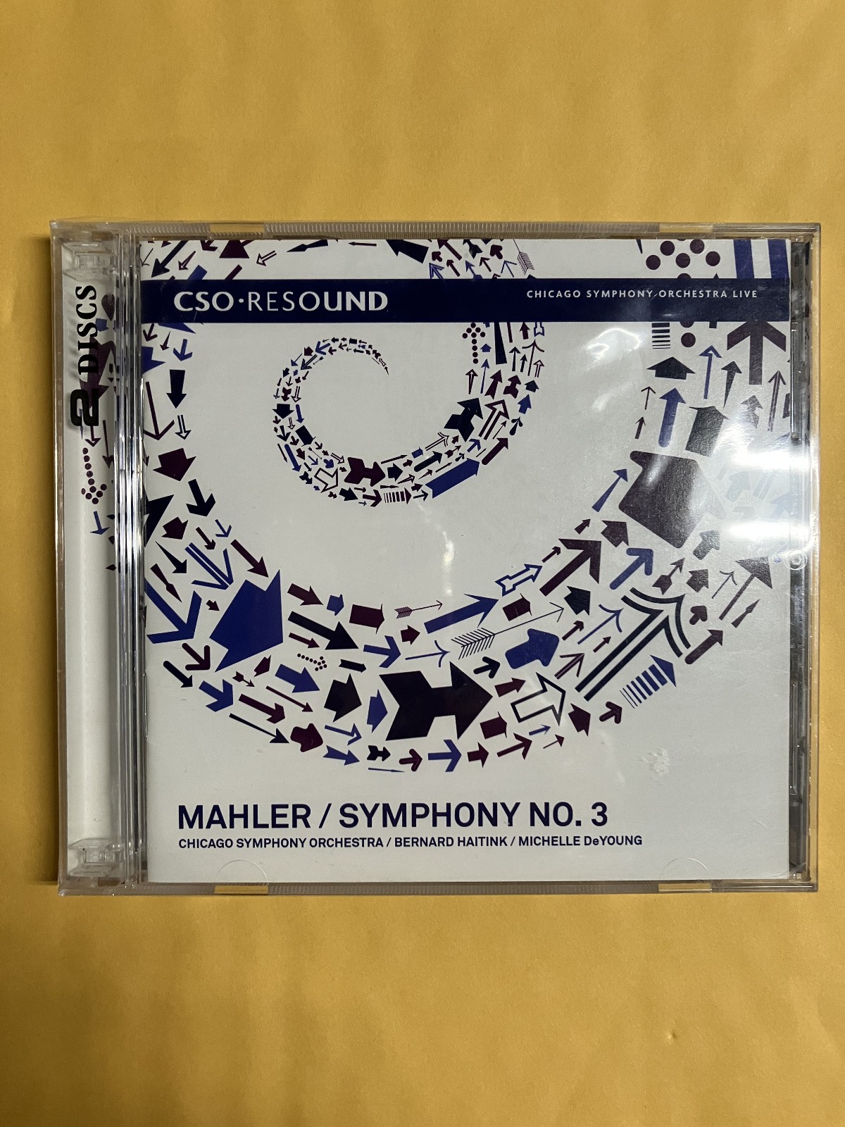 GUSTAV MAHLER BERNARD HAITINK CHICAGO SYMPHONY ORCHESTRA - Mahler: Symphony 3