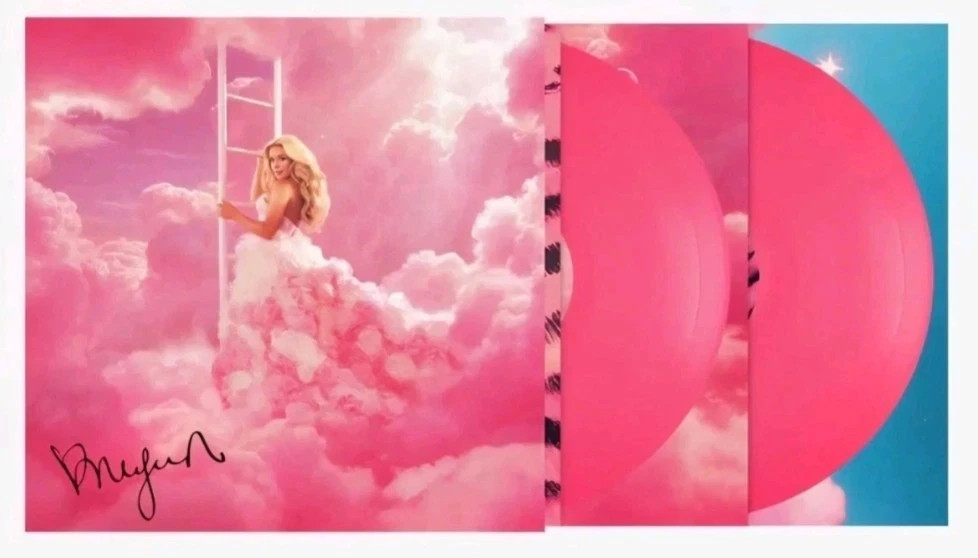 Megan Moroney - Cloud 9 SIGNED Megan's Signature Pink Color Vinyl LP