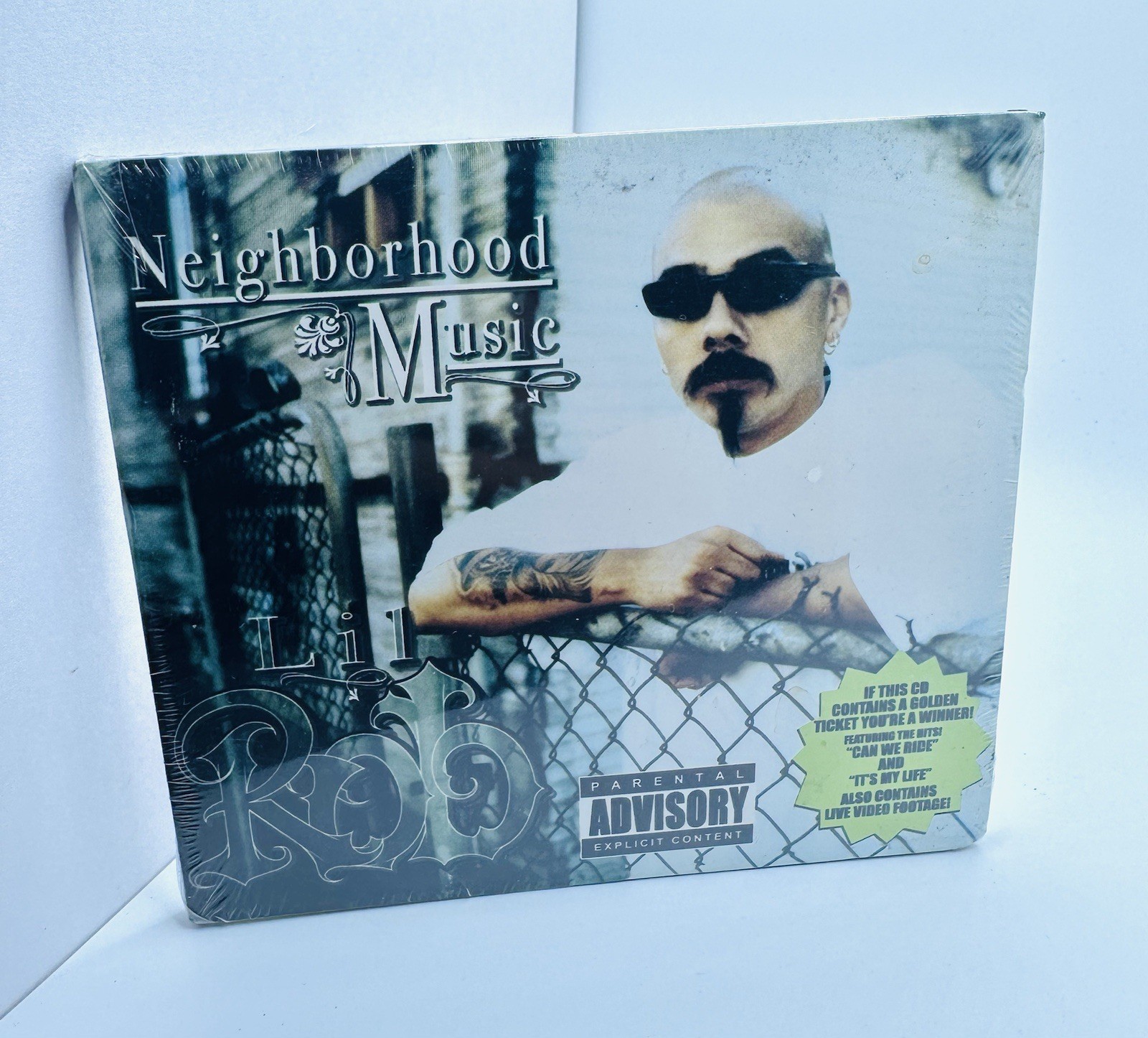 Lil Rob Neighborhood Music G-RAP CD West Coast Hip Hop Gangsta Luv 2004 RARE 