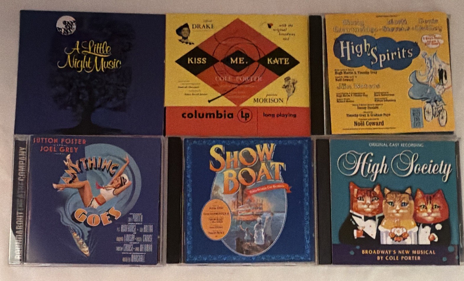 Broadway Original Cast Recording CD Lot — 12 CDs – Oklahoma Parade Little Women