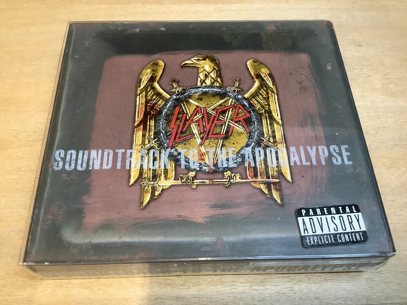 Slayer Soundtrack to the Apocalypse 3 CD 1 DVD Box Set American 2003 B0001637-02