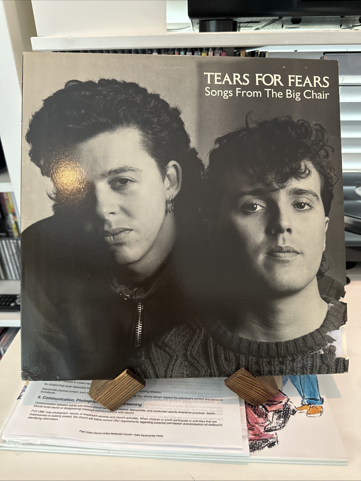 Tears For Fears Songs From The Big Chair Vinyl