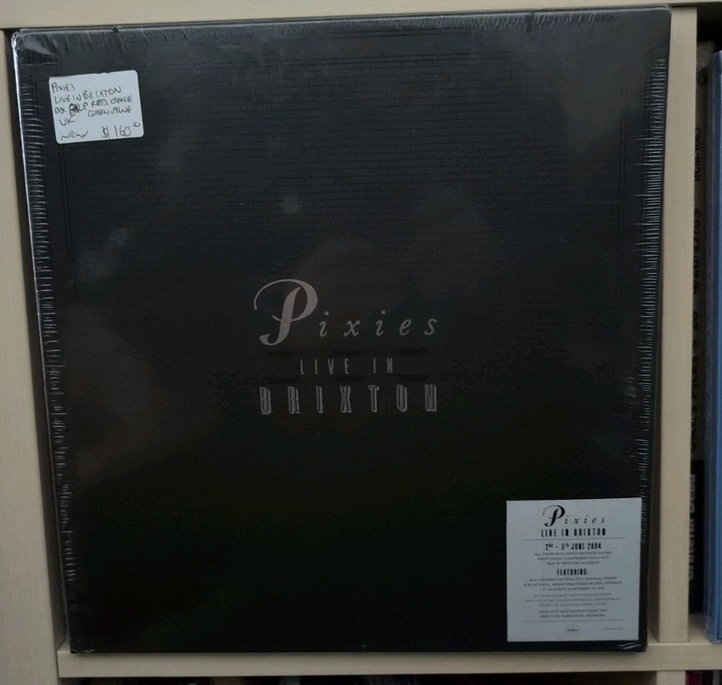 PIXIES LIVE IN BRIXTON Indie Excl. 8xLP Splatter  Box Set New Sealed 2022