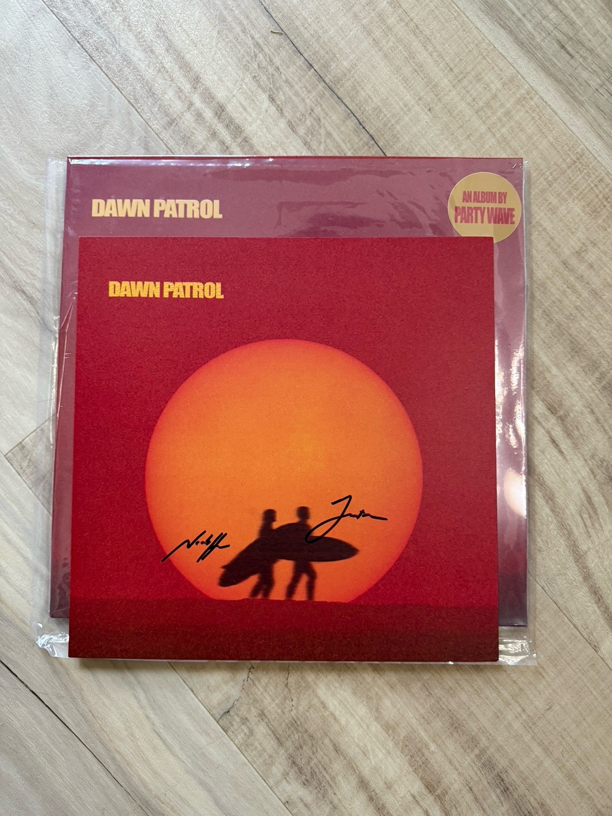 SIGNED Forrest Frank Dawn Patrol  Party Wave Orange Swirl Vinyl RARE Autographed