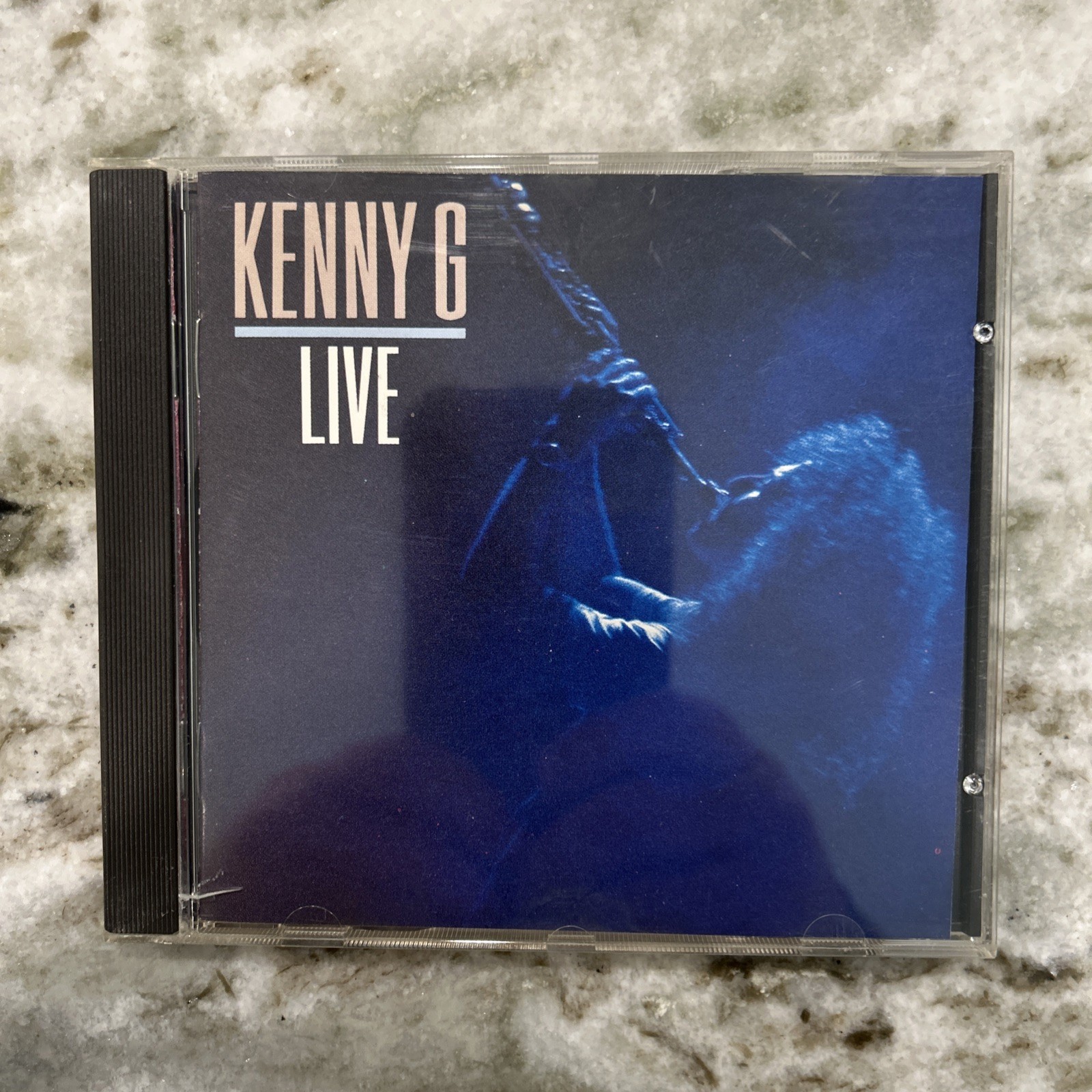 Kenny G Live by Kenny G (CD, 1989, Arista) CD NEAR MINT
