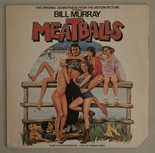 MEATBALLS  Original Soundtrack  Vinyl LP Record VG+  RARE  Bill Murray  picture