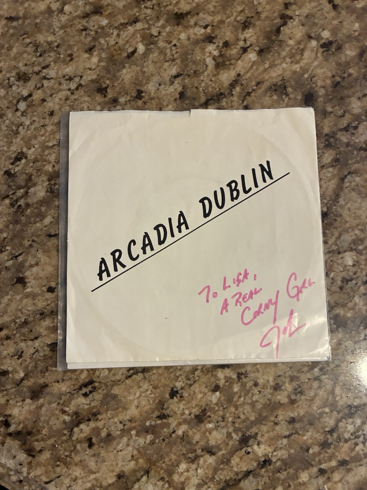 Rare Private Press AZ Goth / New Wave / Post Punk EP ARCADIA DUBLIN 7”