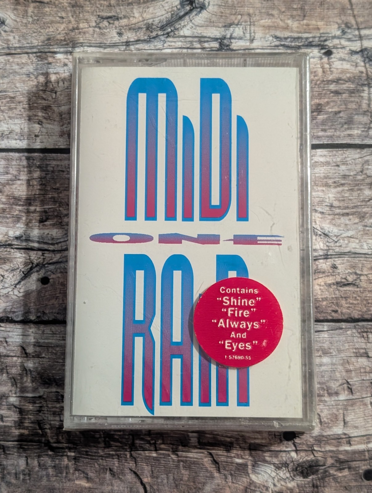 Midi Rain - One (1994 Cassette Tape) Rocca Electronic Techno Synth-Pop - Sealed