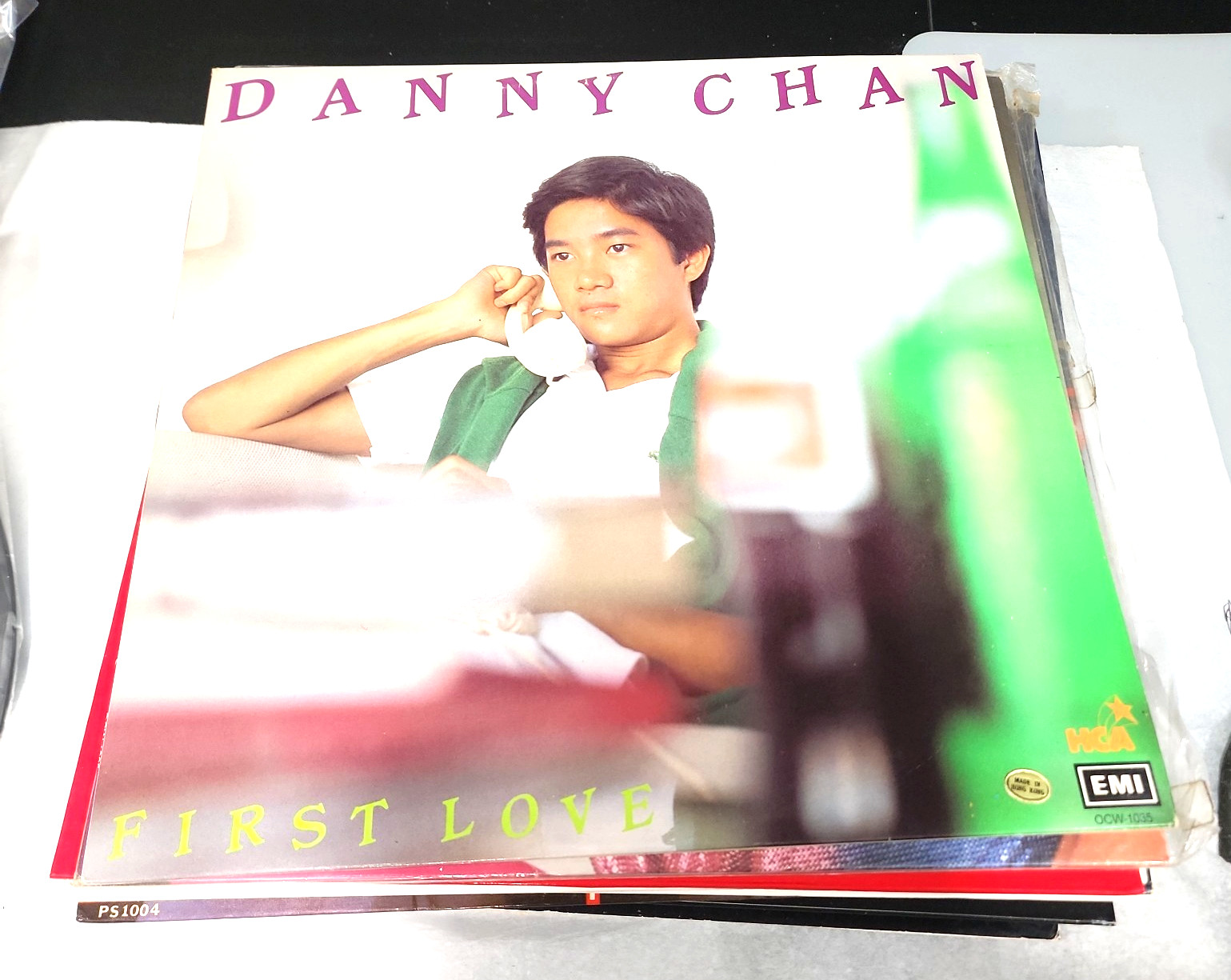 Danny Chan 陳百強 First Love LP Vinyl Record 1979 EMI OCW-1035 Near Mint