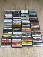 Huge Lot of 120 Pop Soft Rock Dance Soul New Wave Cassette Tapes 70s 80s 90s picture
