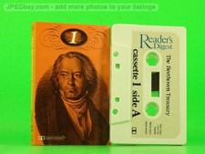 VARIOUS ARTISTS THE BEETHOVEN TREASURY (CASSETTE ONE) (137) 4 Track Audio Casset picture