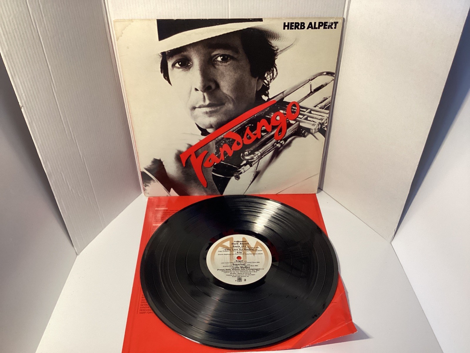 Vintage HERB ALPERT Fandango Vinyl LP 1982  A & M Records SP 3731  VG