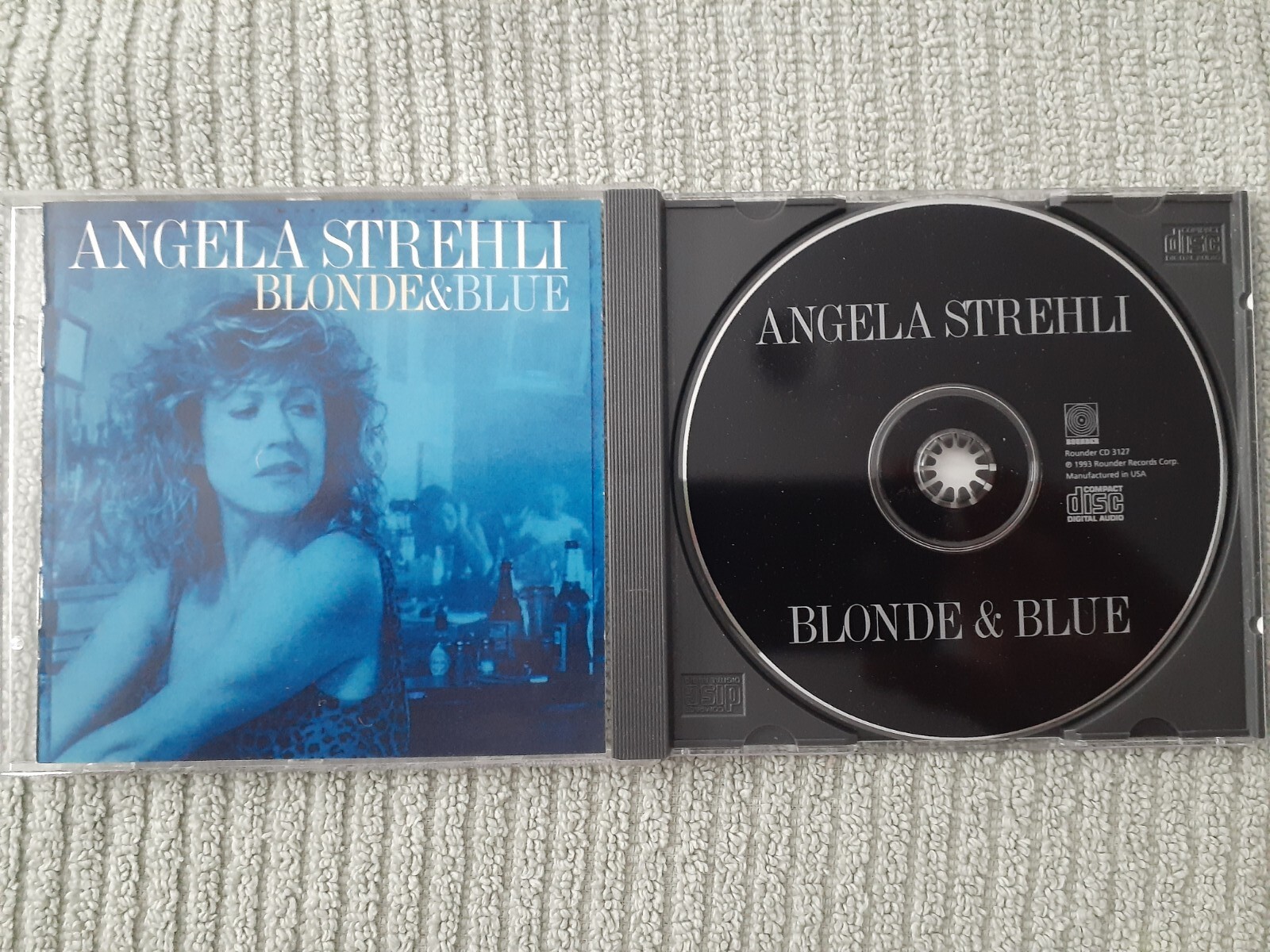 ANGELA STREHLI*STEVE CROPPER,BILL PAYNE,JIM KELTNER  / BLONDE AND BLUE *CD