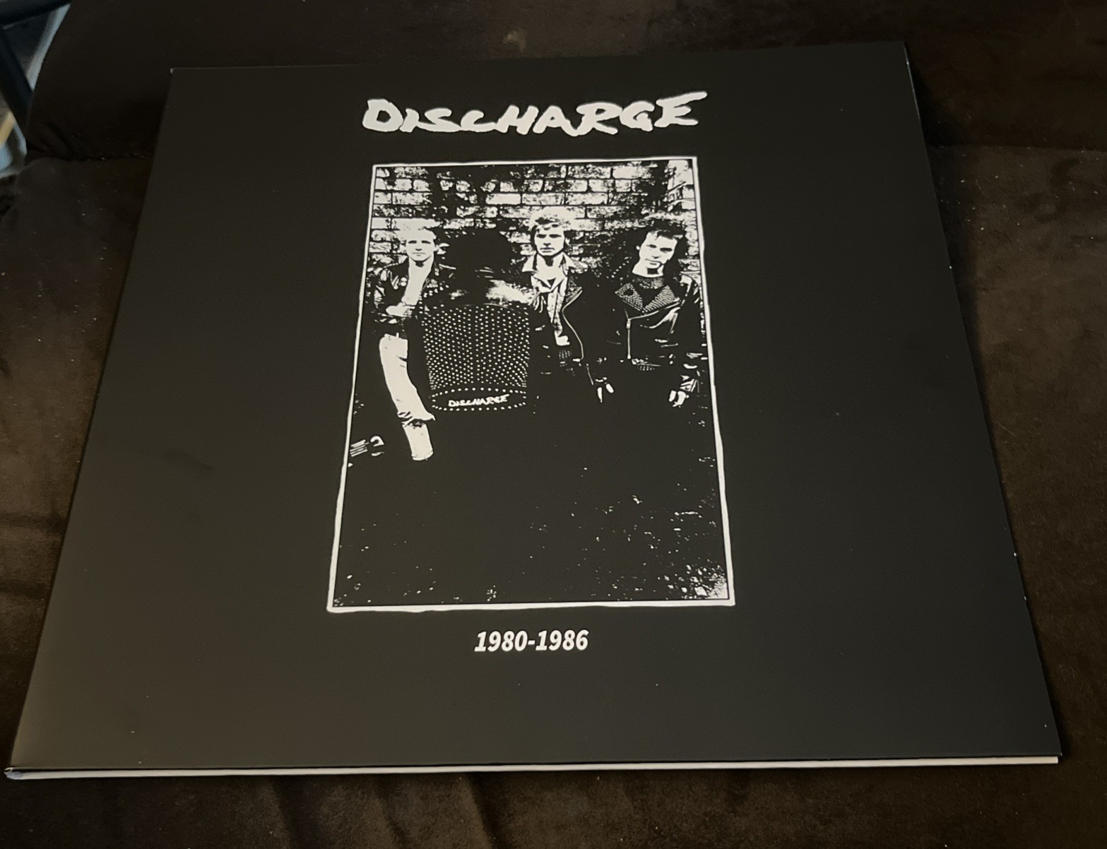 Discharge -  1980 - 1986 Black Vinyl LP  (RRS158) Reissue