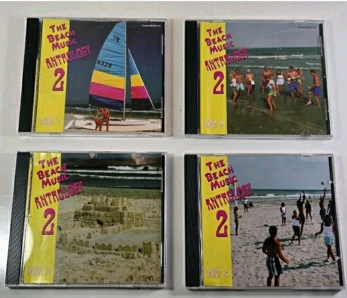The Beach Music Anthology Volume 2 CD Box Set Riper Records 2000 4 Discs 80 Song
