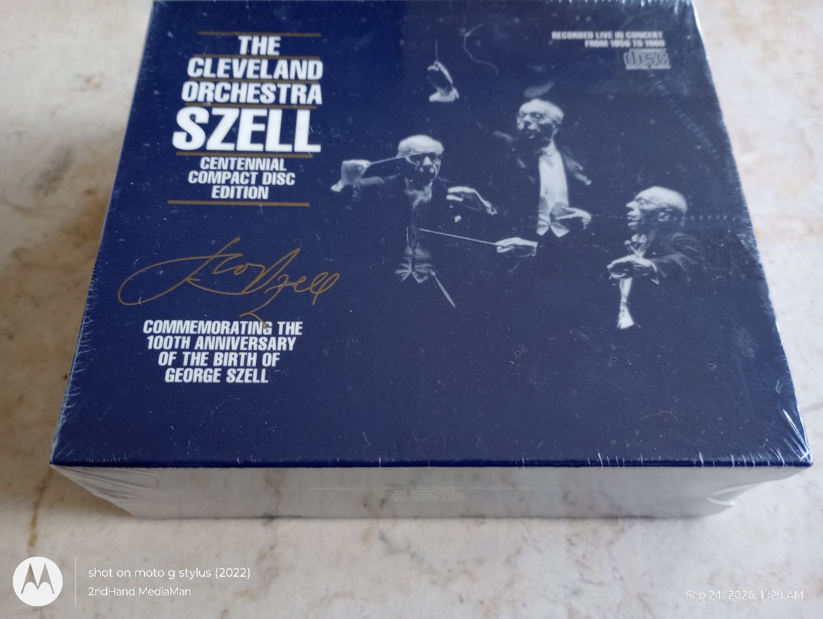 NEW SEALED CLEVELAND ORCHESTRA GEORGE SZELL CENTENNIAL 7 DISC CD SET 100TH ANNI