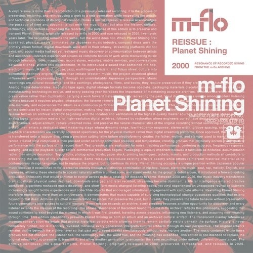 m-flo - Planet Shining Vinyl 2LP Japan limited Edition OBI J-POP 2026 NEW PSL