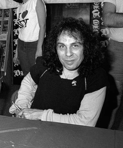 Musician Ronnie James Dio at Ronnie James Dio Autograph Session Ju- Old Photo 5