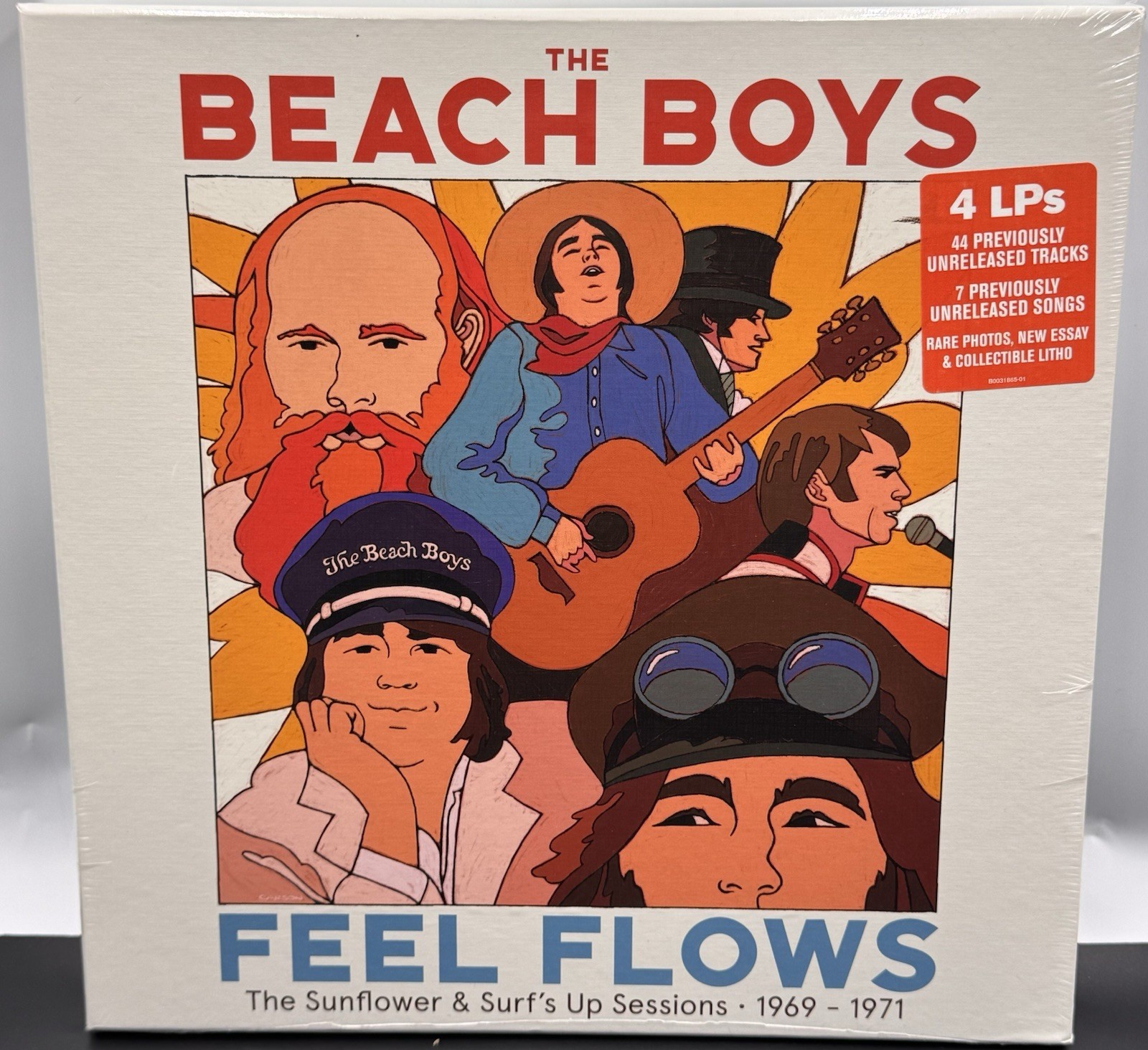 Sealed 4LP Beach Boys 