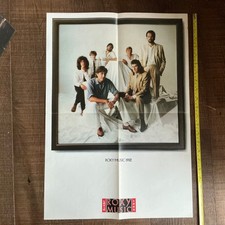 Vintage 1982 Roxy Music Avalon Tour Program Insert Black Levis Poster Book picture