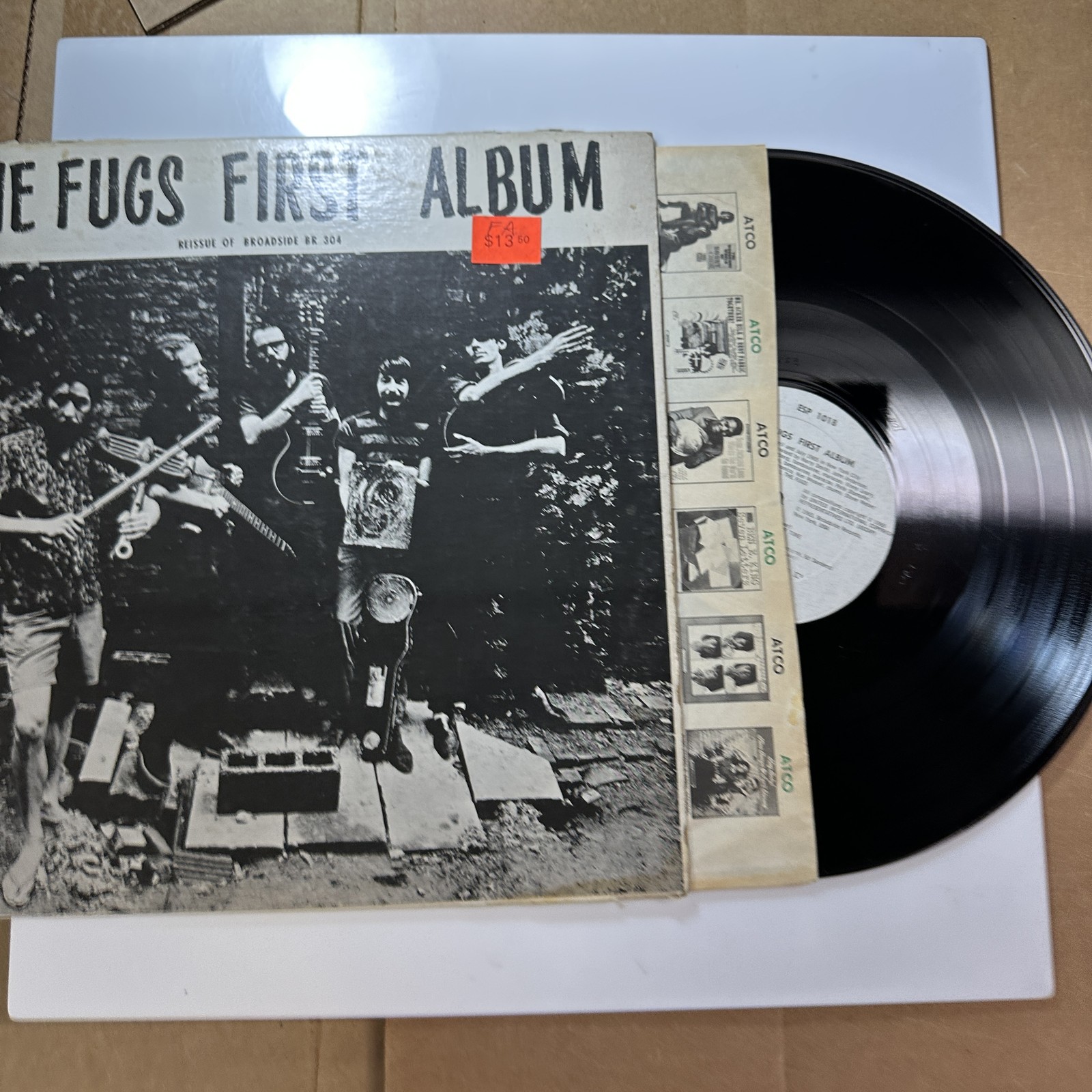 The Fugs First Album LP Vinyl Record The Fugs Psychedelic Rock ESP Disk' Stereo