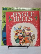 Jingle Bells A Little Golden Book and Record NEW SEALED picture