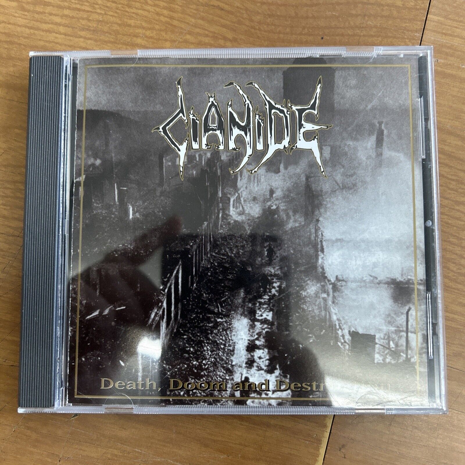 Cianide - Death, Doom And Destruction CD ~ 1997 Lost Horizon ~ Rare Numbered OOP