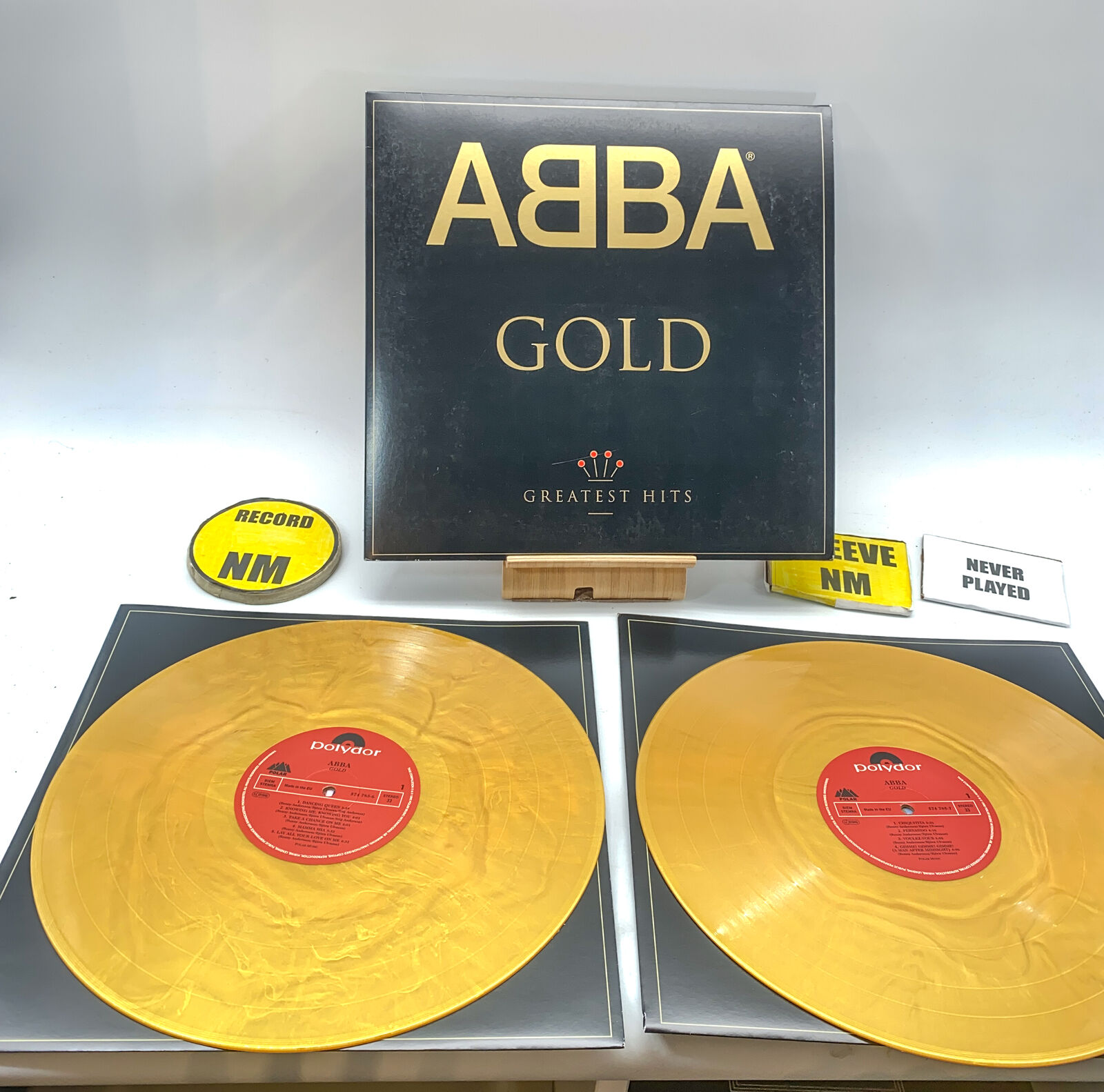 ABBA Gold Greatest Hits -  NM/NM  776 292-1 Ultrasonic Clean