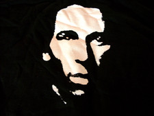 👀VINTAGE MARLEY AAA THICK COTTON LARGE T-SHIRT BLACK [NOS] WILL NOT FADE LOOK👀 picture