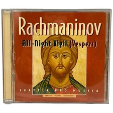Unknown Artist : Rachmaninoff: All-Night Vigil (Vespers) CD picture