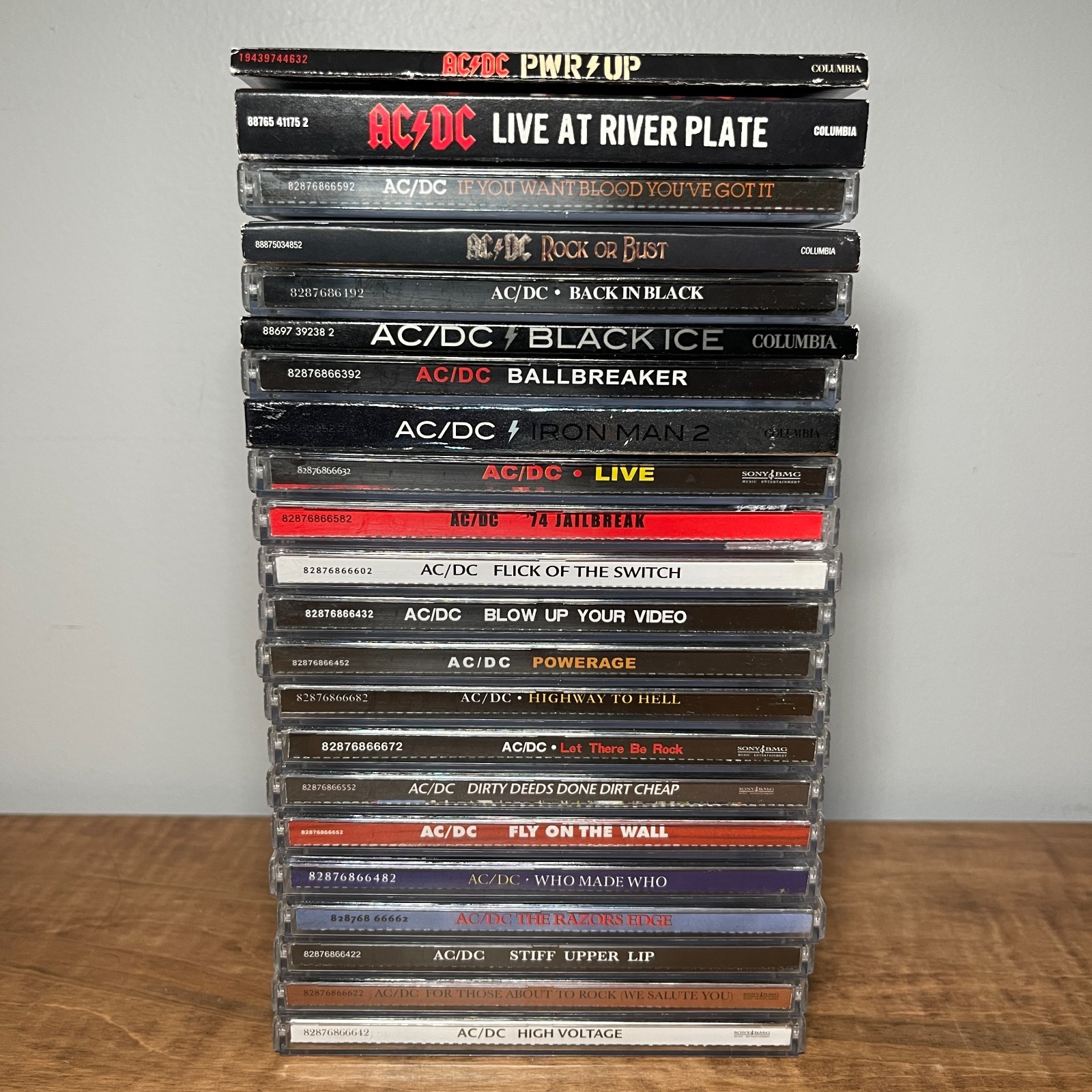 AC/DC CD LOT (22 CDS)
