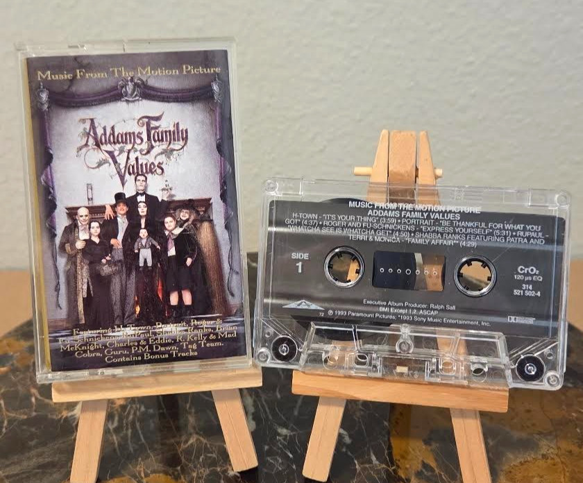 Addams Family Values Music From The Motion Picture Soundtrack Cassette