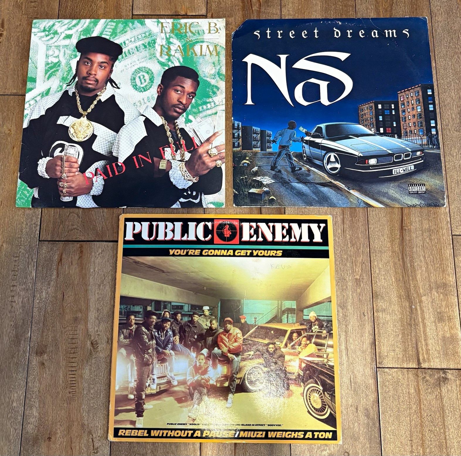 Eric B. & Rakim / Nas / Public Enemy 12