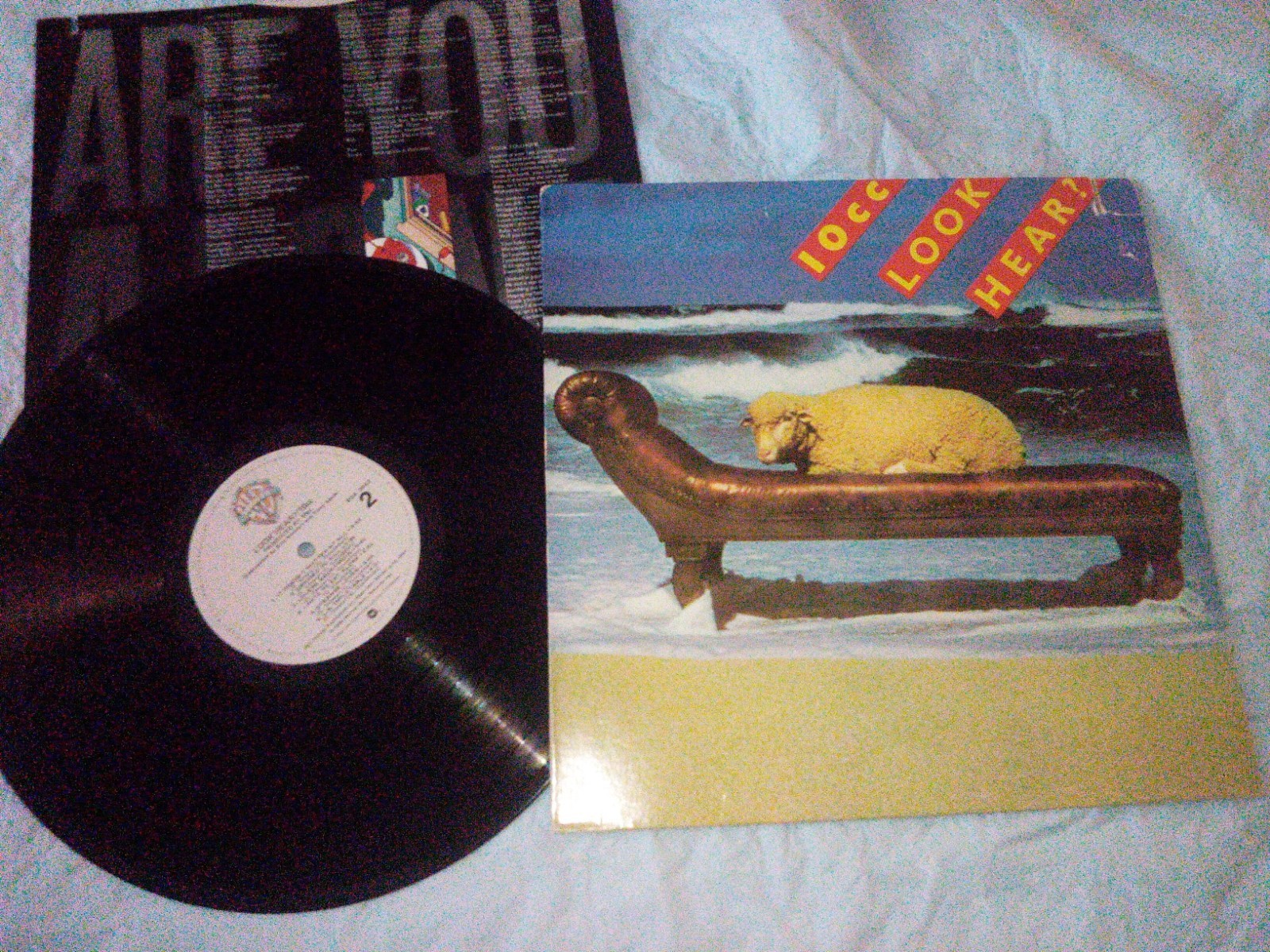 10CC LOOK HERE LP VG+/EX