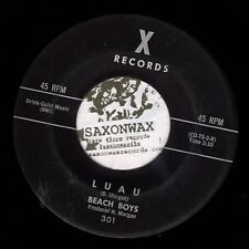 BEACH BOYS 45 - Surfin / Luau - X RECORDS - Super Rare - 301 1st picture