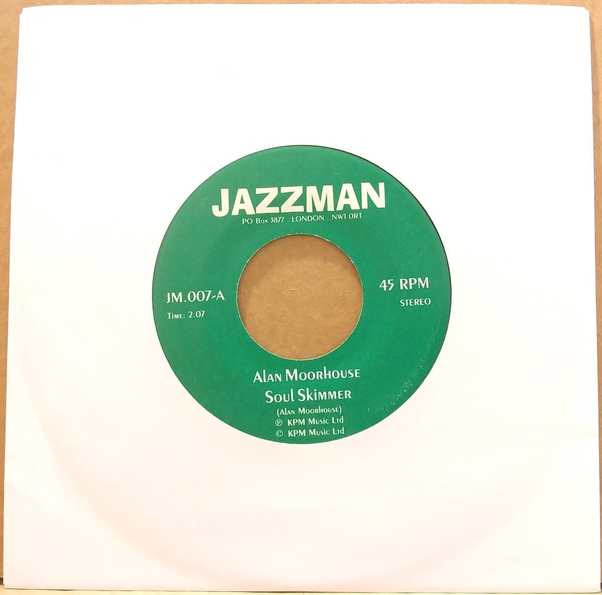Alan Moorhouse Keith Mansfield Soul Skimmer 7