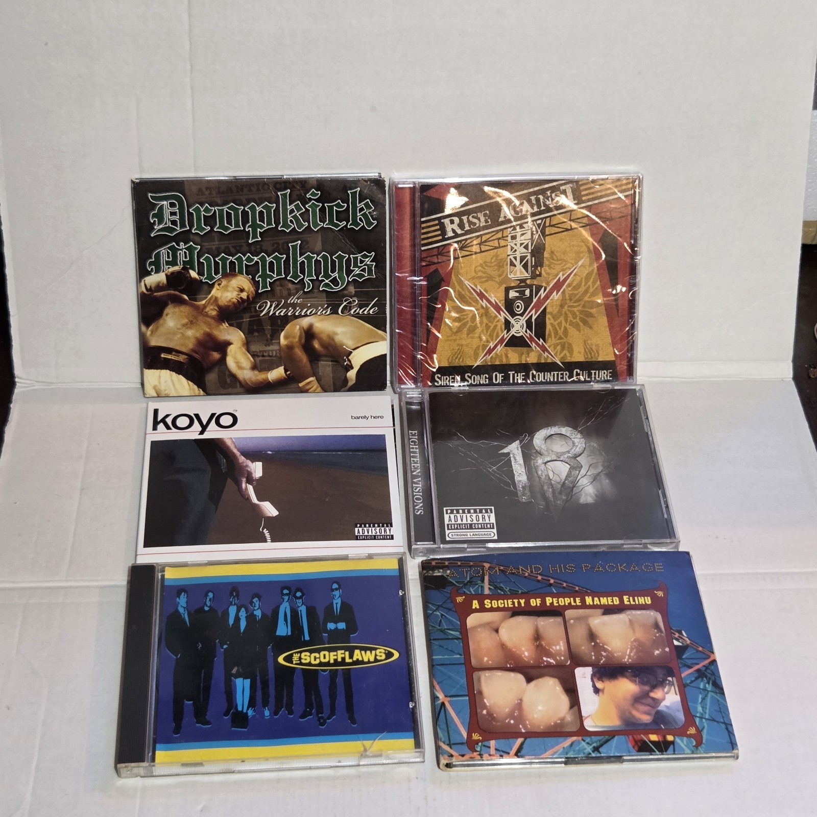 Punk Rock Hardcore CD Lot 6 Rise Against SEALED Dropkick Murphys Koyo Scofflaws