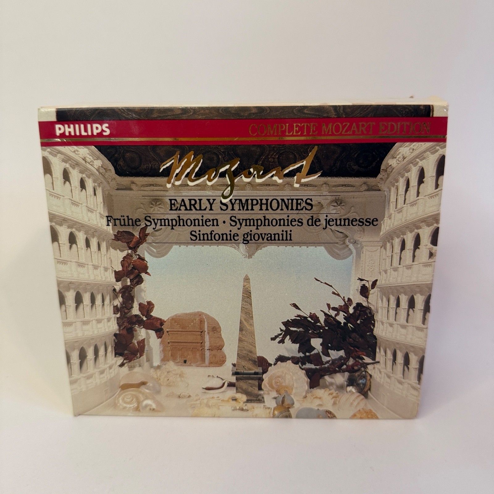 Mozart Early Symphonies Vol 1 Philips 6 CD Set Marriner Tested Playable