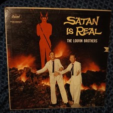 The Louvin Brothers Satan Is Real LP Capitol T-1277 Vintage Vinyl Mono picture