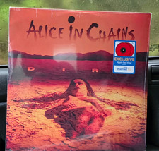 Alice in Chains Dirt Walmart Exclusive Red Colored Vinyl LP Record picture