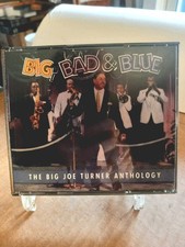BIG, BAD & BLUE- The Big Joe Turner Anthology 1994 - 3CD, Booklet Box Set - VG + picture