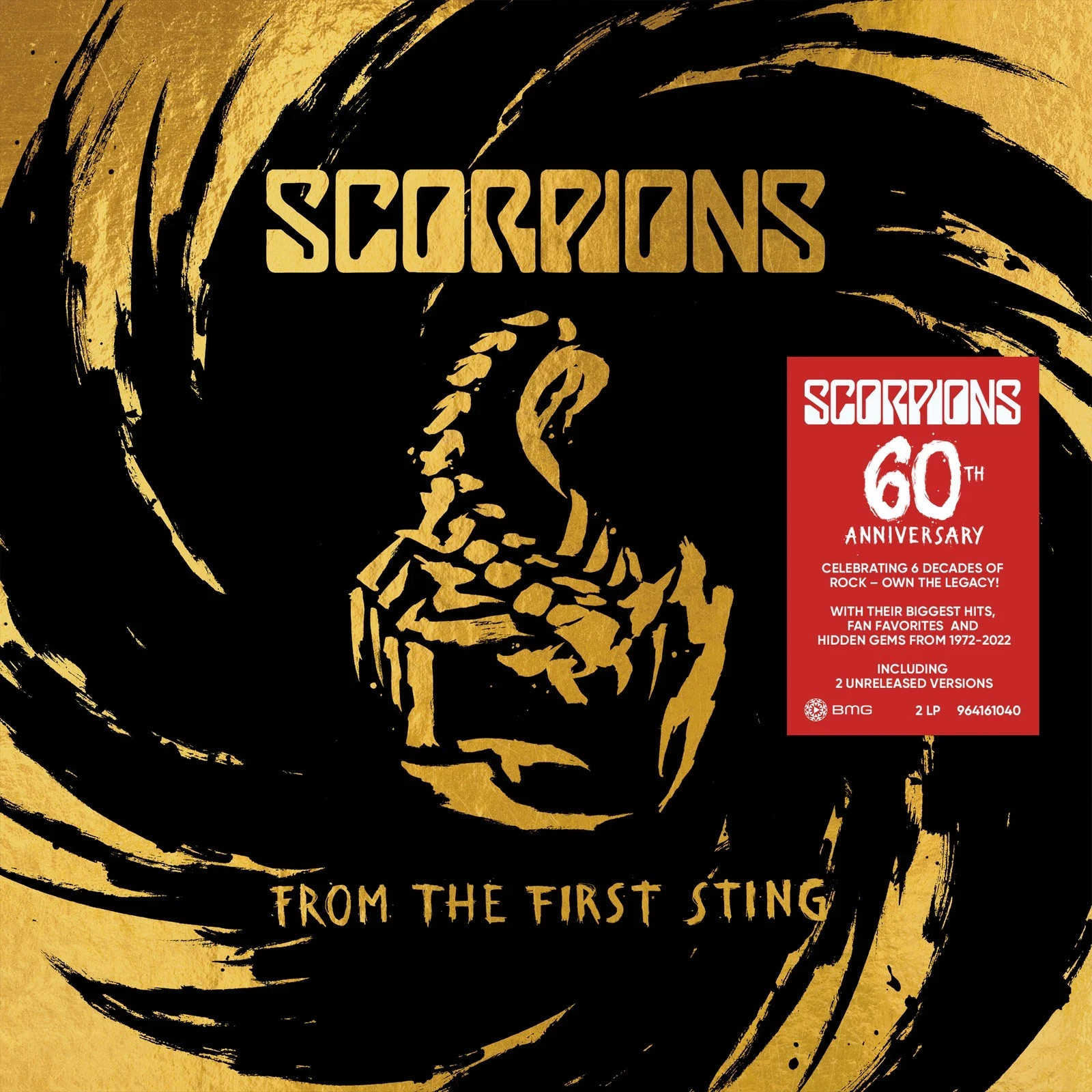 SCORPIONS - From The First Sting Vinyl (Limited Silver Glitter) 2 LP New-Sealed