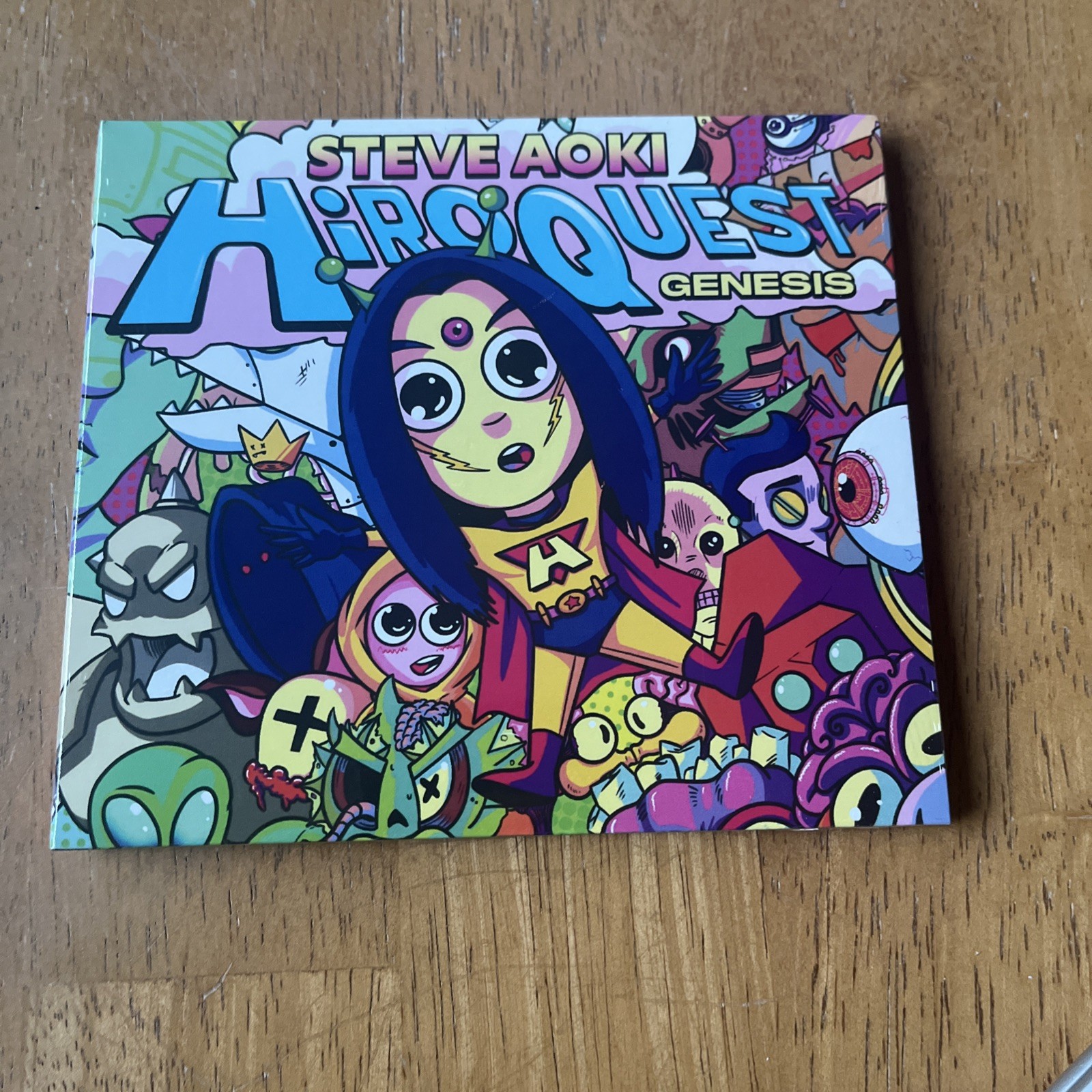 STEVE AOKI HIROQUEST GENESIS CD  METAZOO SEALED BRAND NEW DJ 