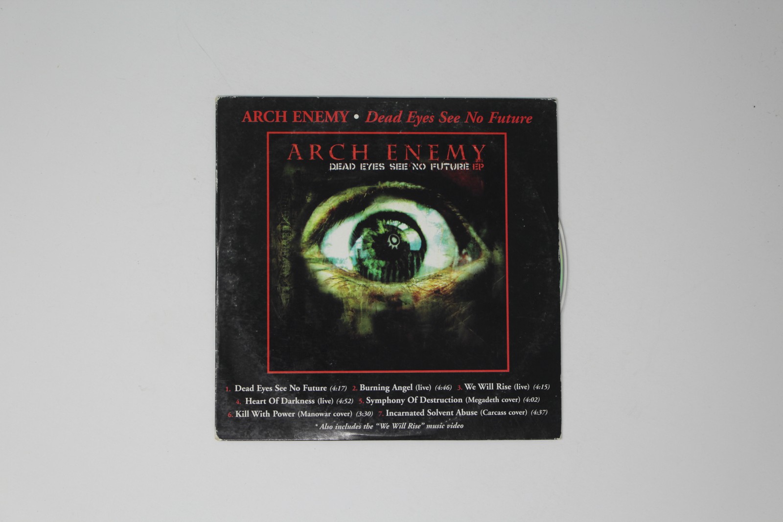 Arch Enemy Dead Eyes See No Future Ep CD